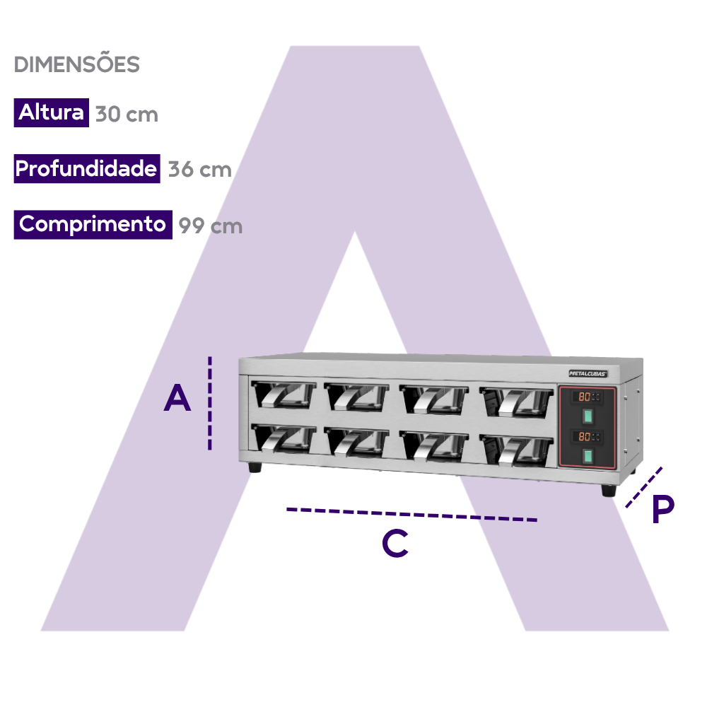 MTC0012-26410- MCP-8  DIMENSOES